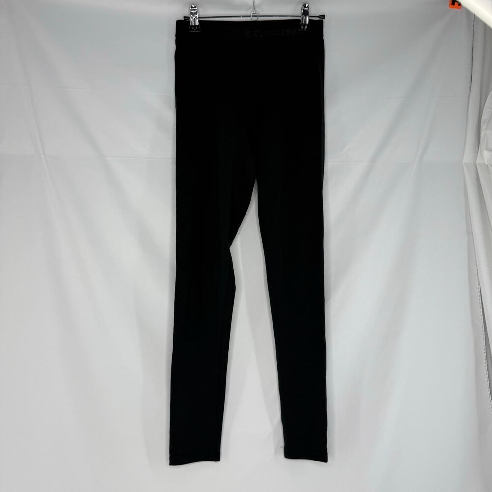 Climate Smart Base Layer Bottoms Mens Small Black Thermal Activewear Leggings